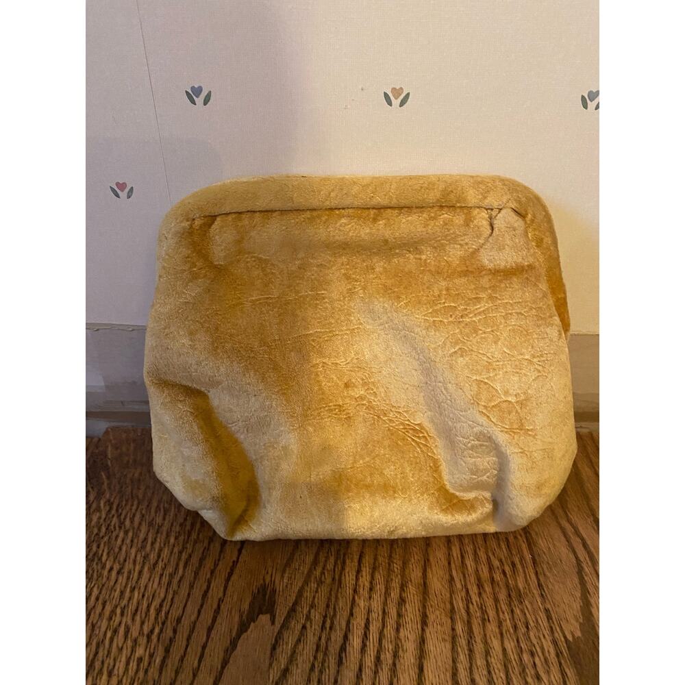 Anthropologie Clutch Yellow